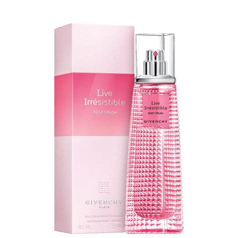 live irresistible rosy crush givenchy 50ml|givenchy rosy crush.